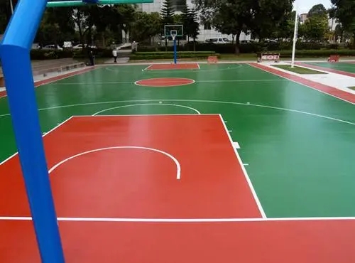 乐东球场地面翻新,裂缝修重要性